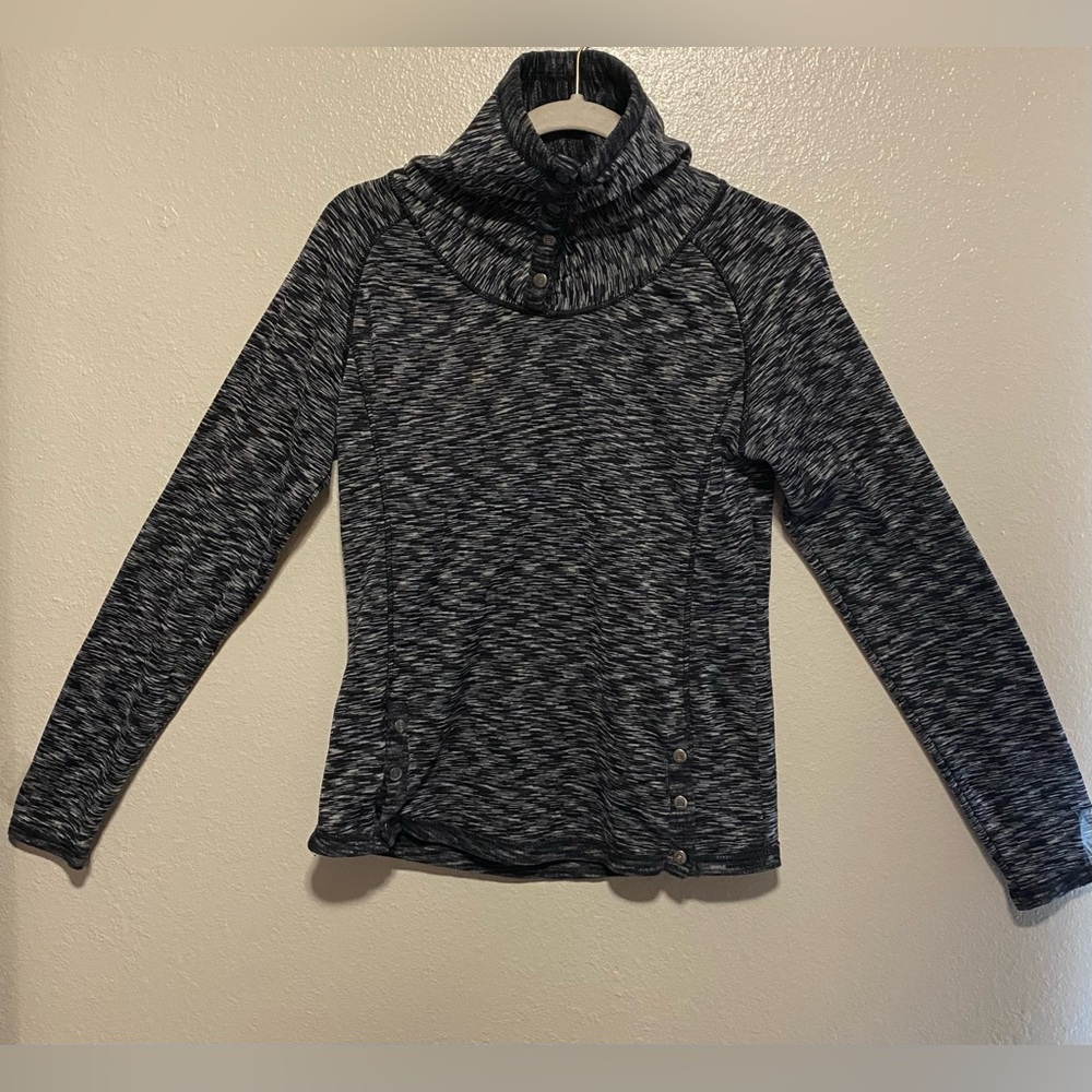Avalanche Athletic Mock Neck Pullover Sweatshirt | Activewear  Top | Size M - Picture 2 of 6